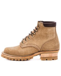 Howard Tan Roughout - Padded Collar - Standard Lead Time-55 Classic Arch Standard Toe