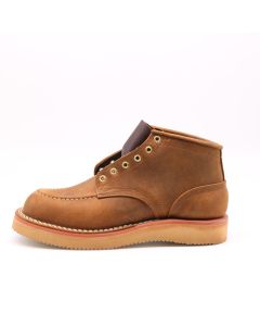 Moc toe aldert strider, HNW, Ws brown leather, 10F size