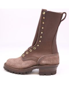 New condition Hot shot 10" height NFPA approved with a red X lug sole and fire resistant stitching