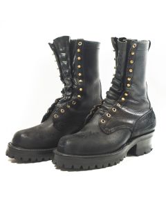 Rebuilt black Nick’s boots