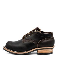 Audubon boot in brown waxed flesh