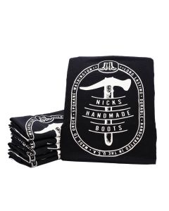Nicks Black T-Shirt with hammer logo