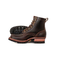 Urban logger in brown waxed flesh