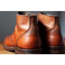 Natural Double Stuffed Wickett and Craig Made-To-Order Boot