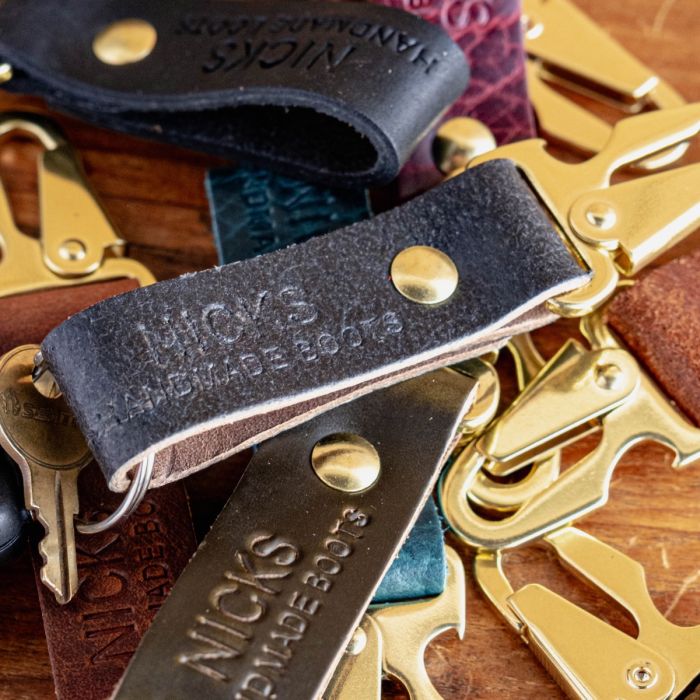 Leather Key Clip – Heavy-Duty with Bottle Opener Option