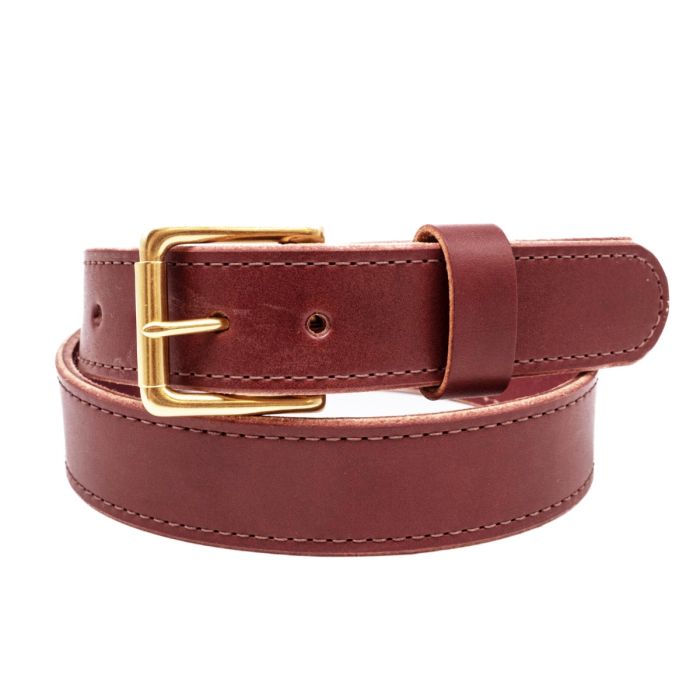 【関税込み】Ac Belt - Courreges - Leather - Burgundy AC GRAINED LEATHER BELT 25MM - courrèges