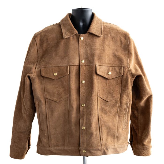 Nicks x Heat Straps Leather Patriot Type 3 Jacket