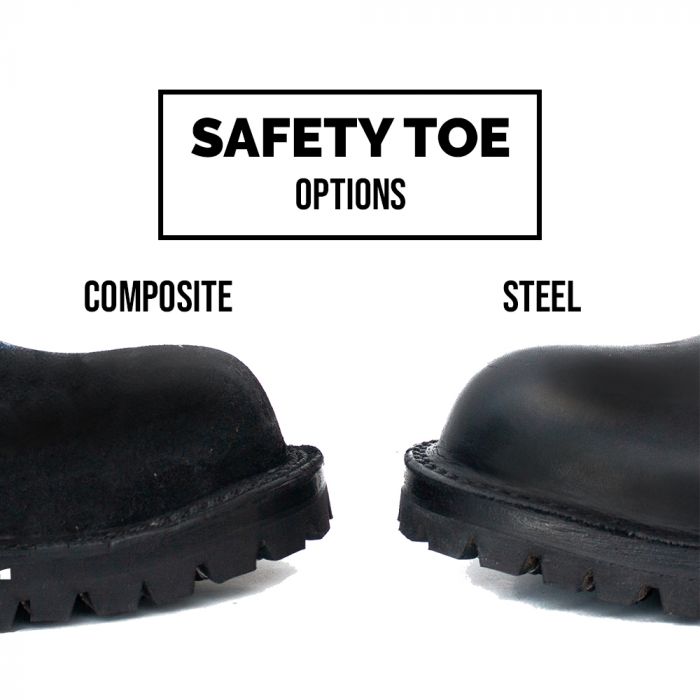 Steel toe composite toe on sale