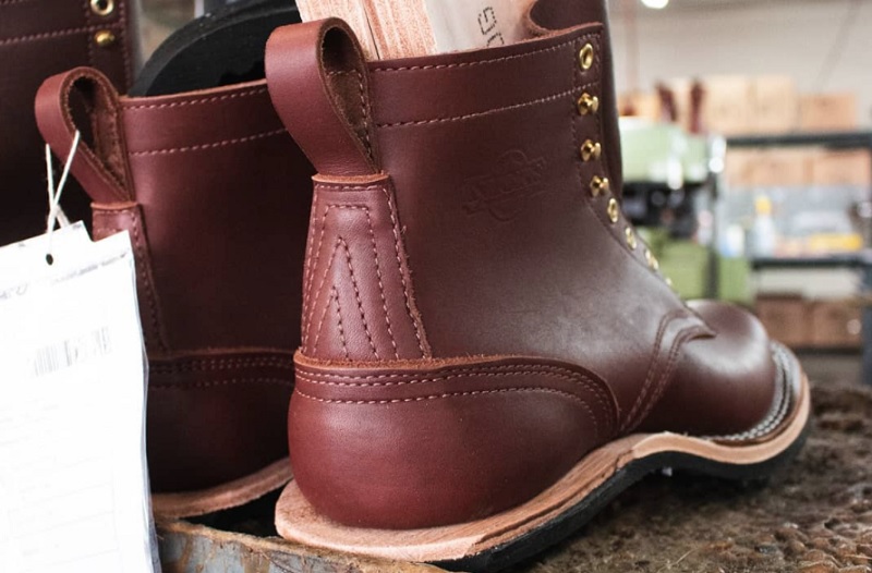 Hand stitched boots sale