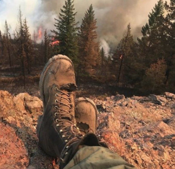 Custom wildland 2025 fire boots