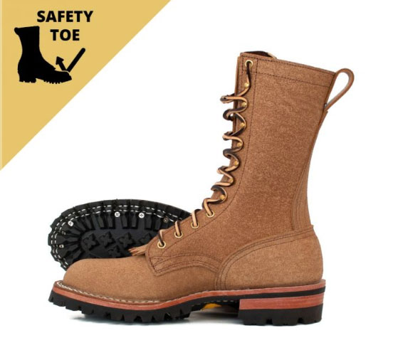 custom steel toe boots