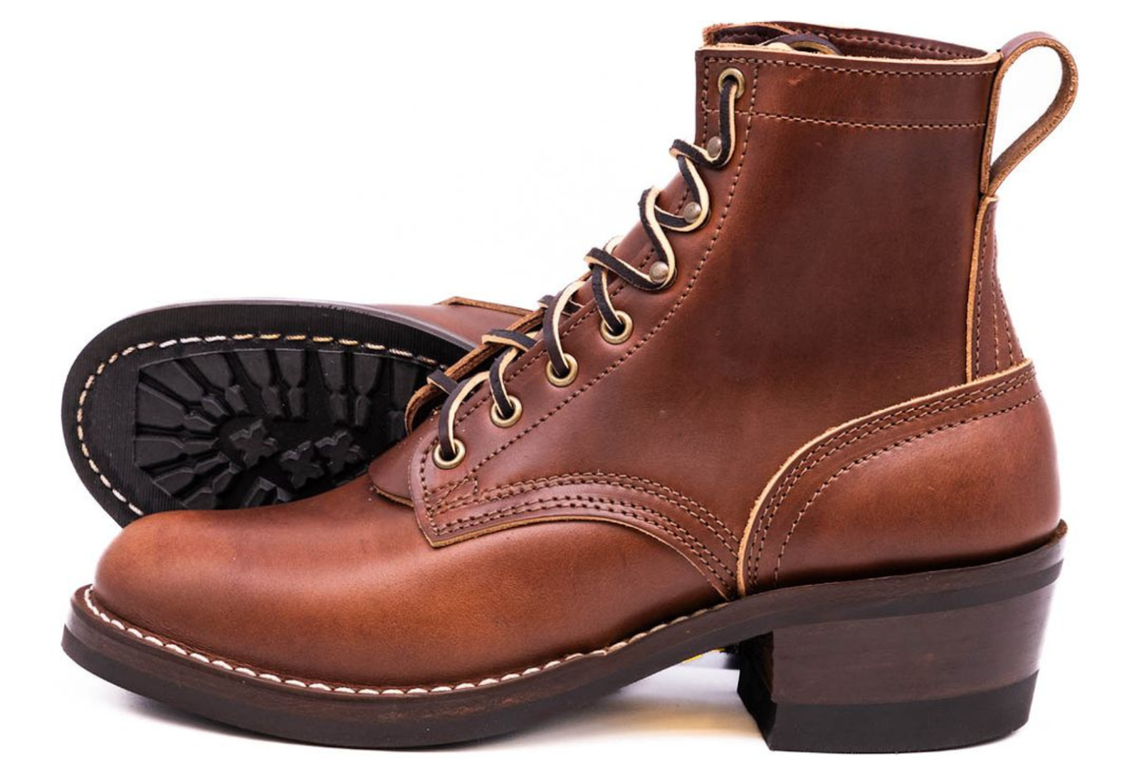 Heeled steel toe boots on sale