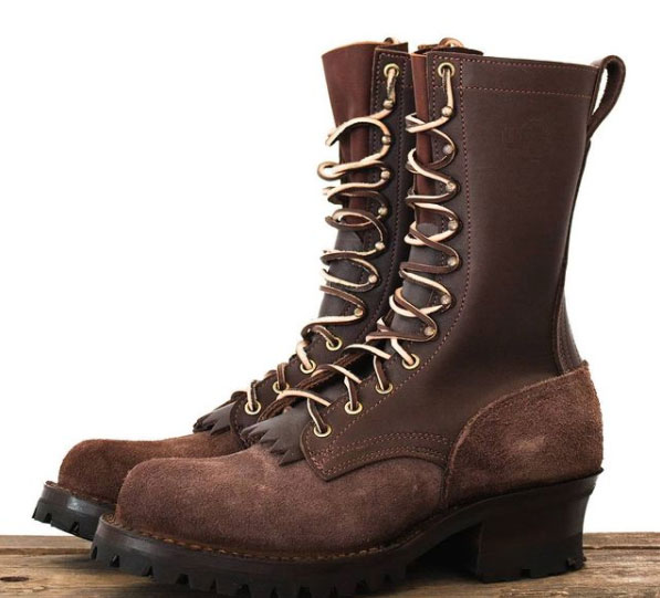 6 inch cheap logger boots