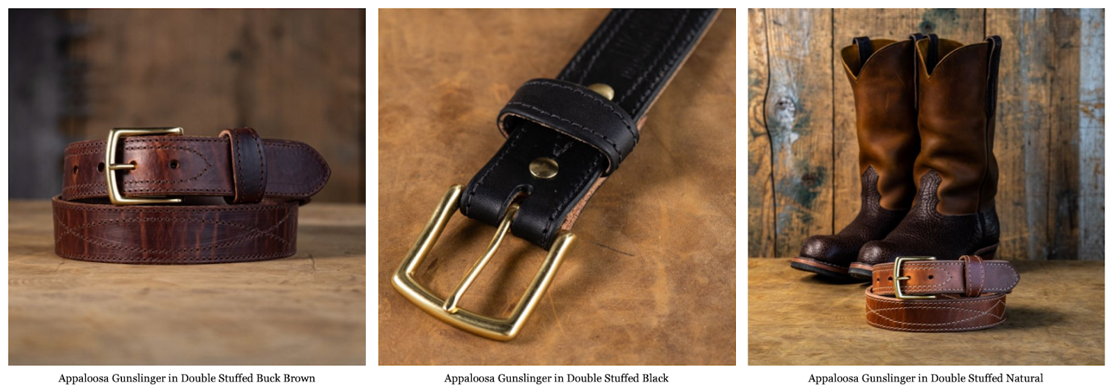 Appaloosa Gunslinger Belt