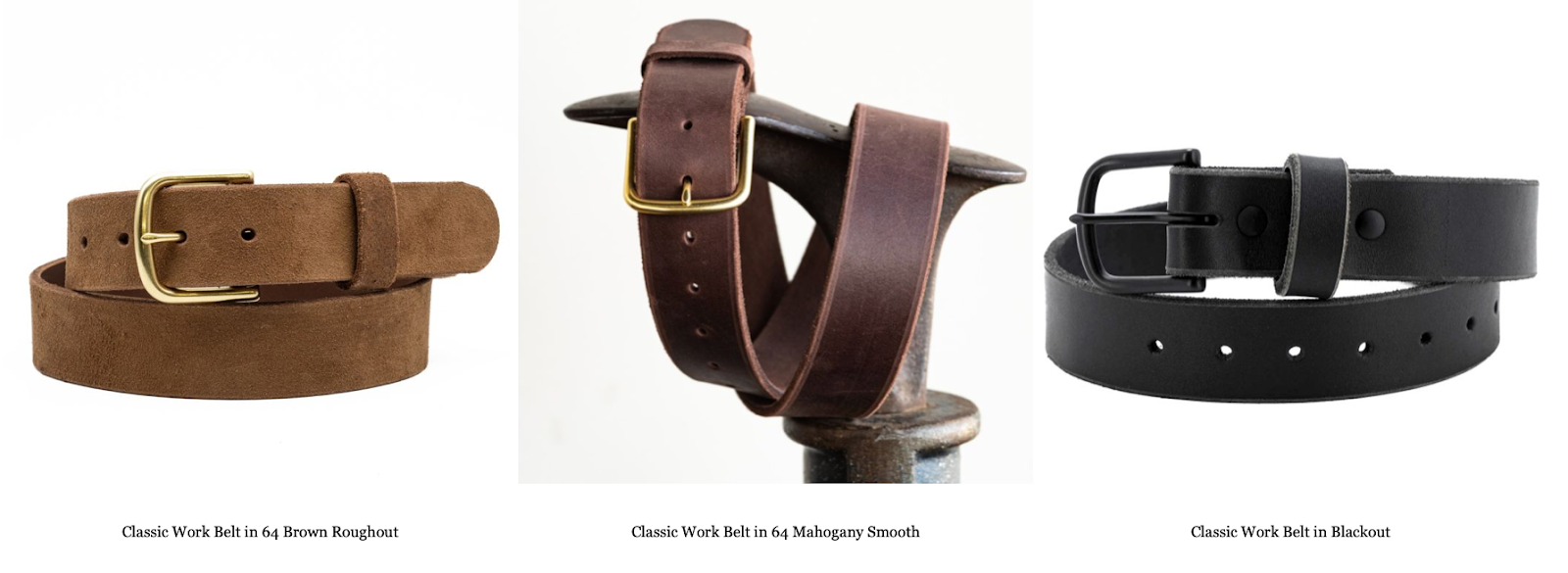 Classic Work Belt (Quick Ship)