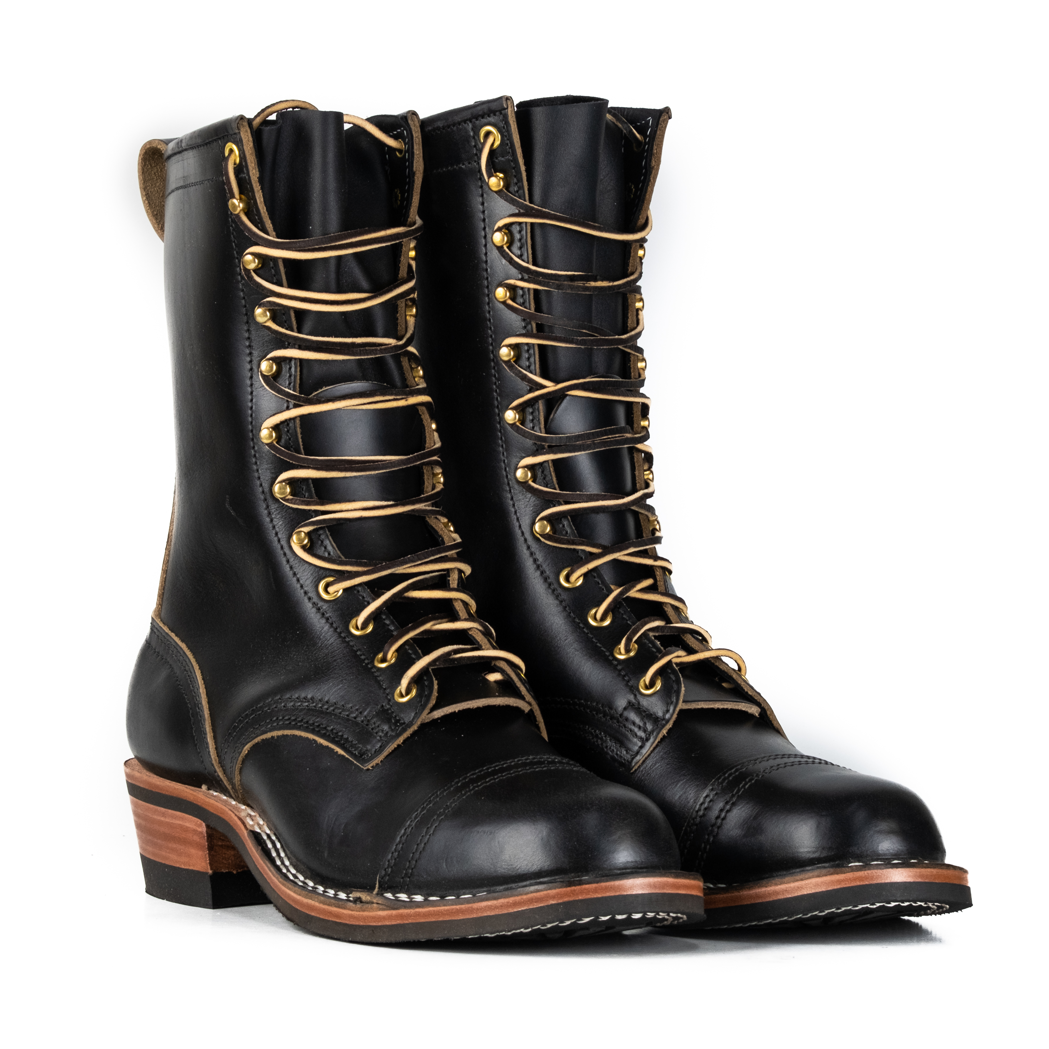 ソールヒール形太ヒールNicks robert boot (made in USA)