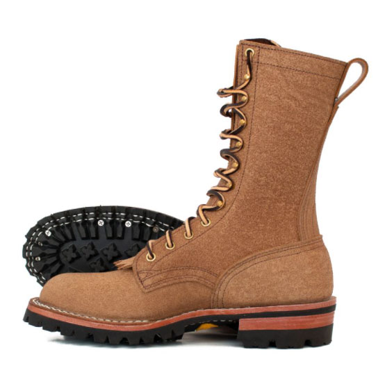 Fire resistant best sale boots leather