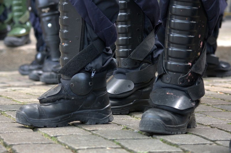 Police store work boots