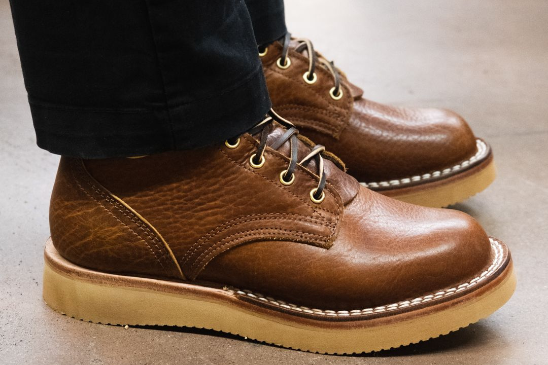 Bison Leather Boots