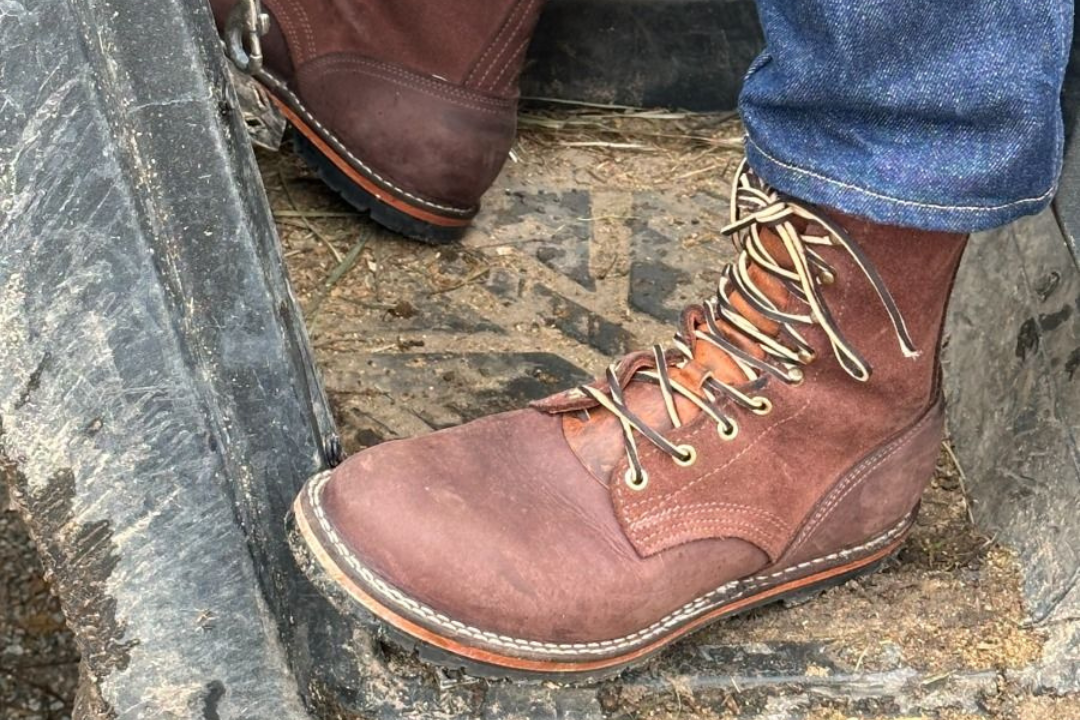 Others break Down, But Nick’s Boots Break In.