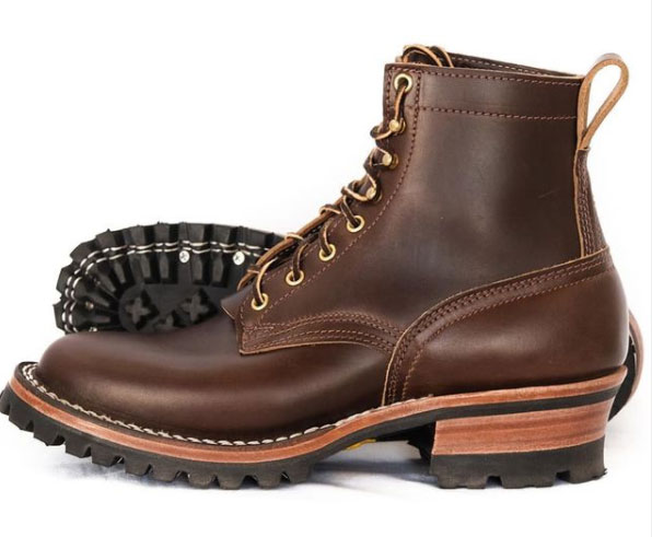 what kinds of pull up leathers are available for work boots