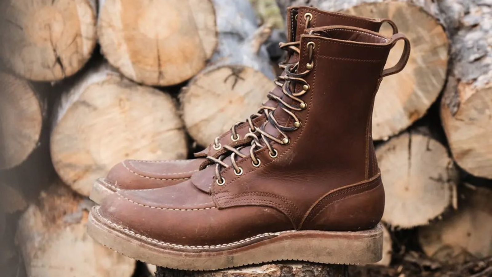 Handcrafted Premium Moc Toe Boots - Unique Collections