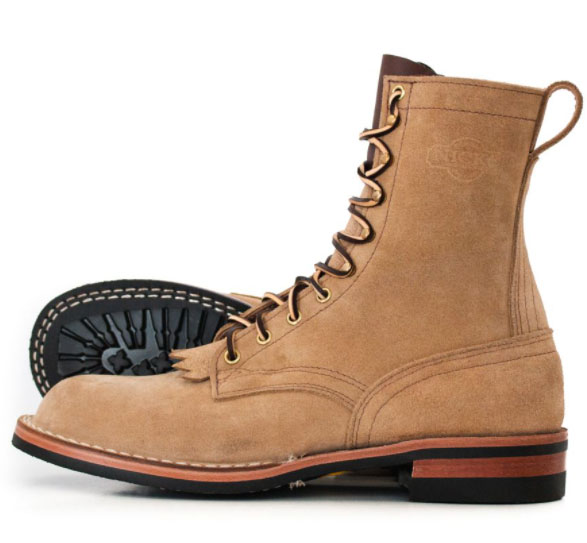 outdoor work logger style boot