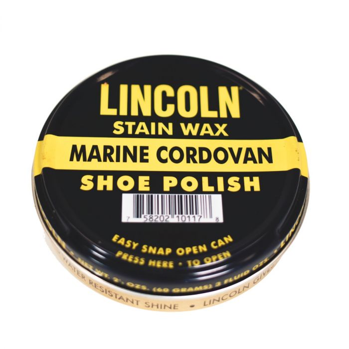 lincoln wax shoe polish