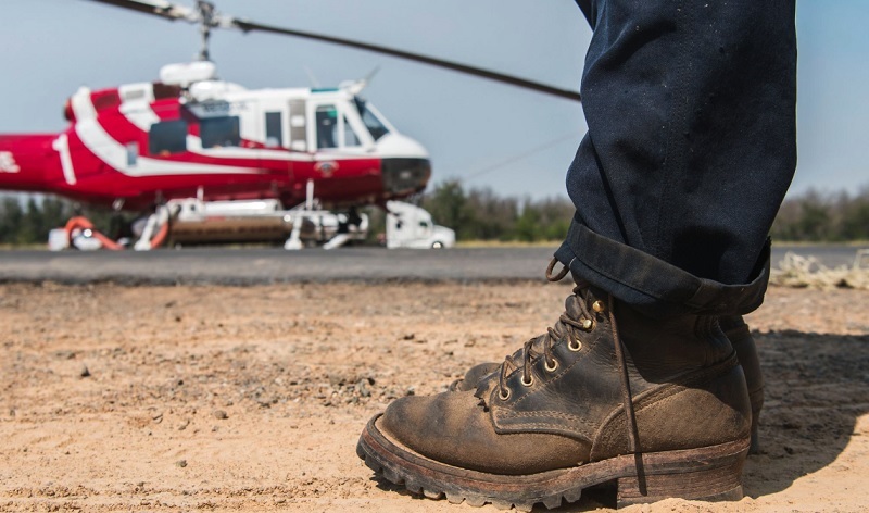 Custom wildland hot sale fire boots