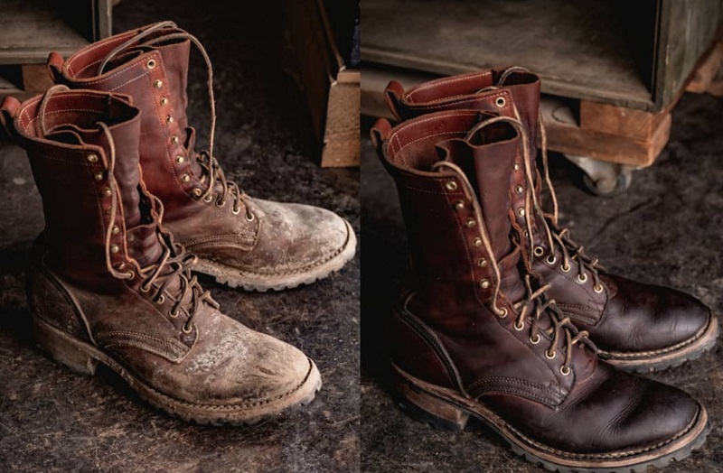 HOW TO DYE LEATHER BOOTS