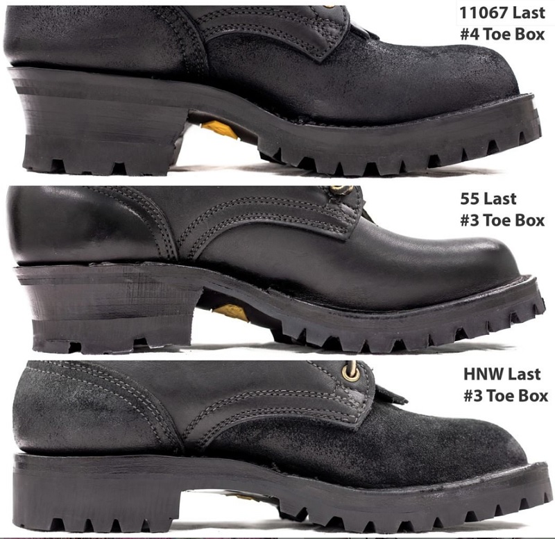 Leather toe cap boots best sale